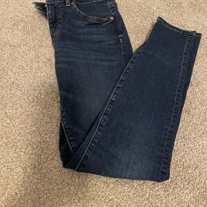 LOFT Dark Blue Women's Skinny Jeans